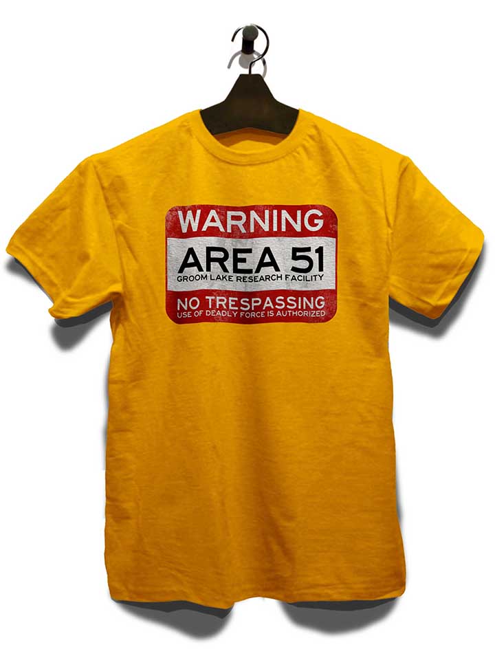 area-51-t-shirt gelb 3