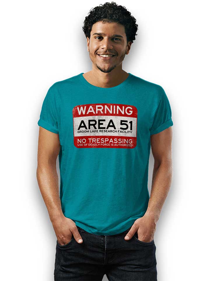 area-51-t-shirt tuerkis 2