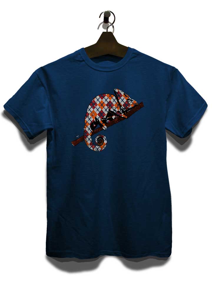 argyle-chameleon-t-shirt dunkelblau 3