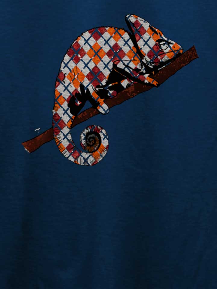 argyle-chameleon-t-shirt dunkelblau 4