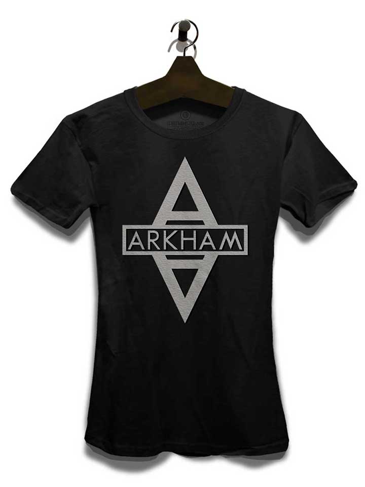 arkham-logo-damen-t-shirt schwarz 3