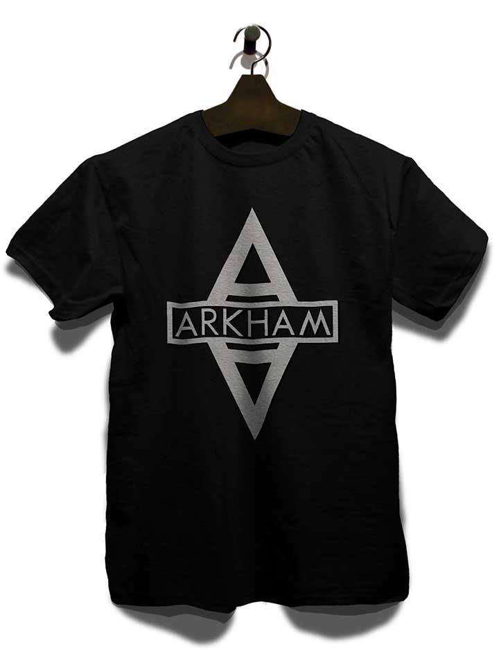 arkham-logo-t-shirt schwarz 3