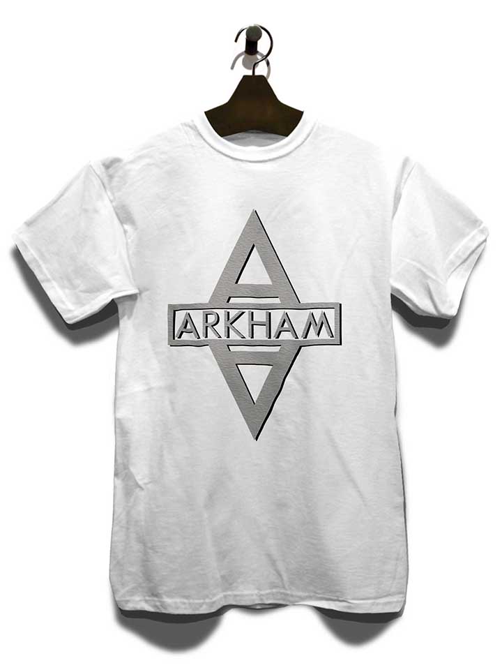 arkham-logo-t-shirt weiss 3
