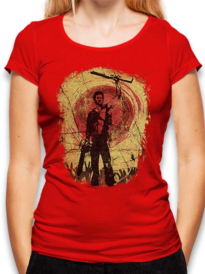Ash And Sun Damen T-Shirt rot L