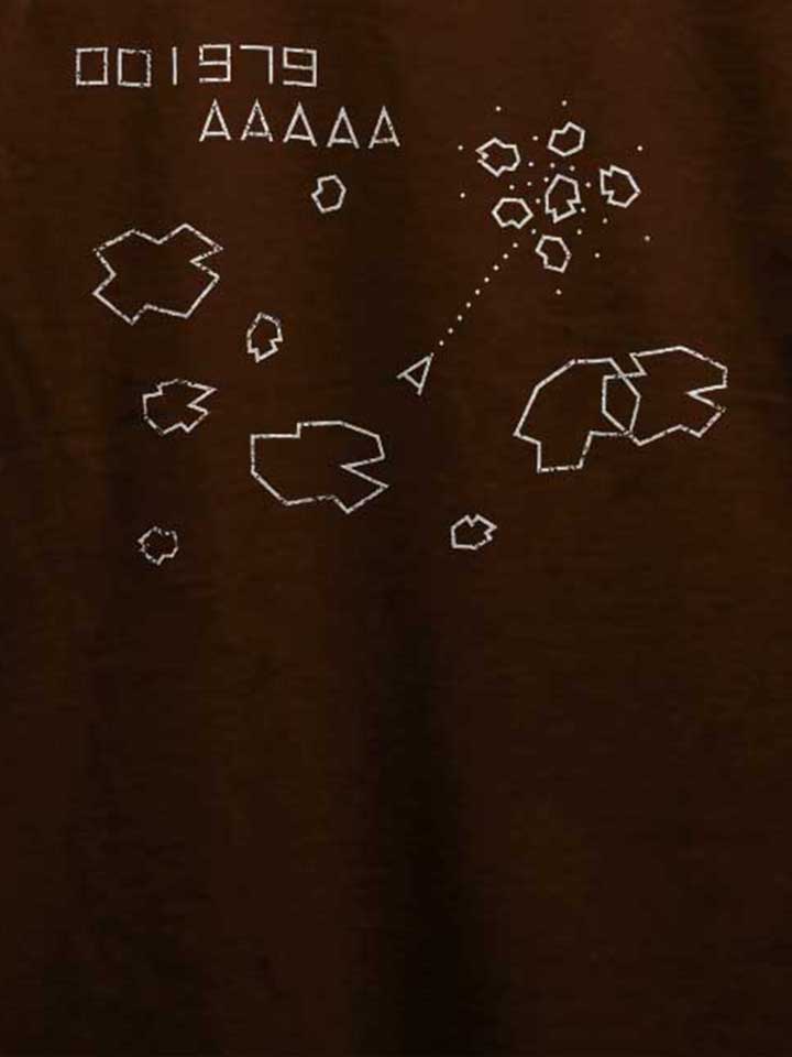 asteroids-t-shirt braun 4
