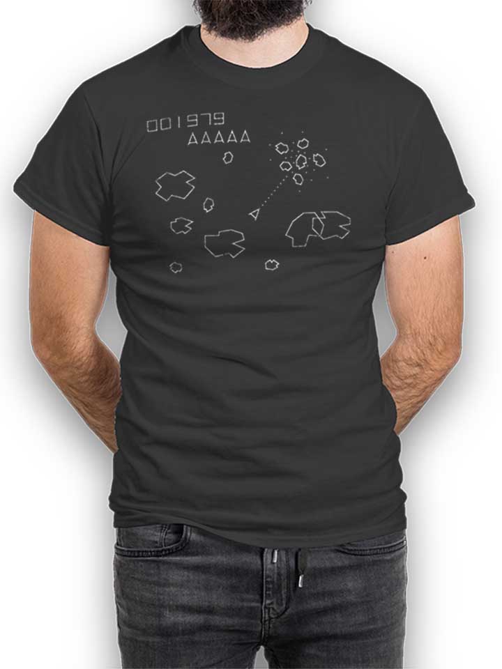 Asteroids Camiseta gris-oscuro L