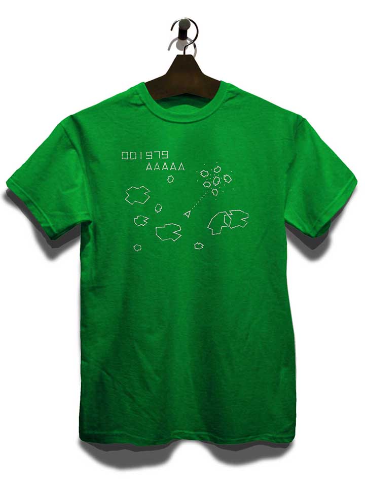 asteroids-t-shirt gruen 3