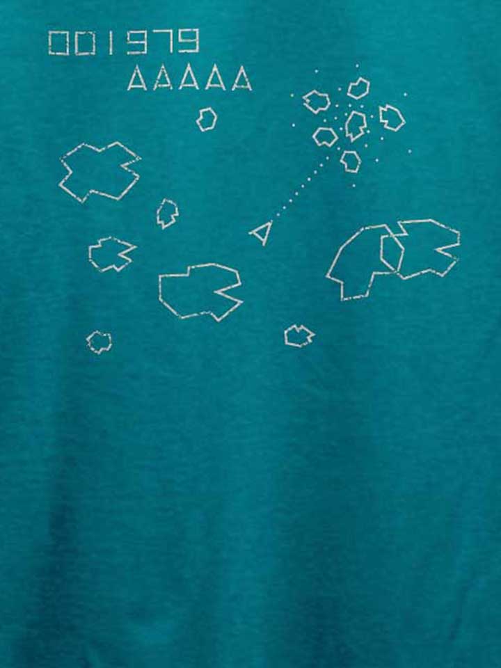 asteroids-t-shirt tuerkis 4