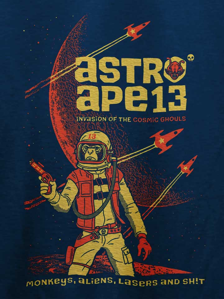 astro-ape-t-shirt dunkelblau 4
