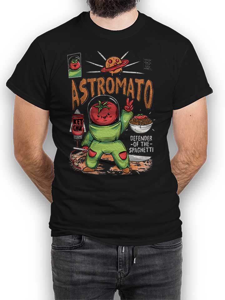 Astromato T-Shirt schwarz L