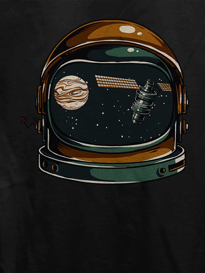 astronaut-02-damen-t-shirt schwarz 4