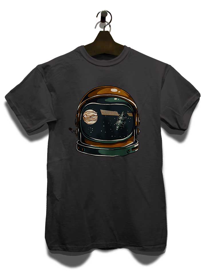 astronaut-02-t-shirt dunkelgrau 3