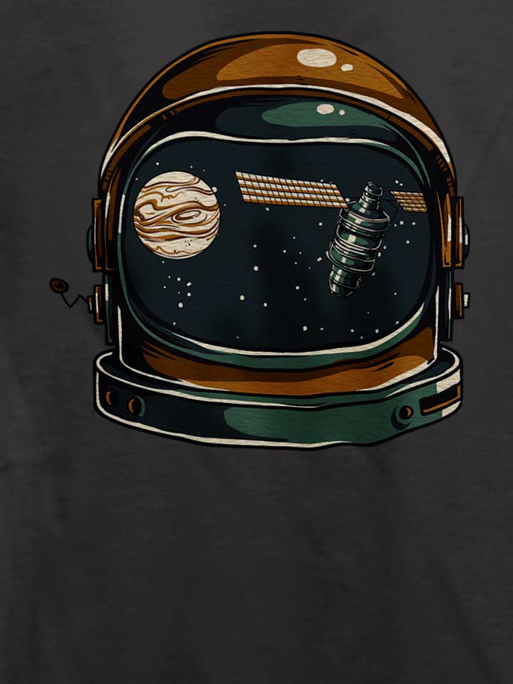 astronaut-02-t-shirt dunkelgrau 4