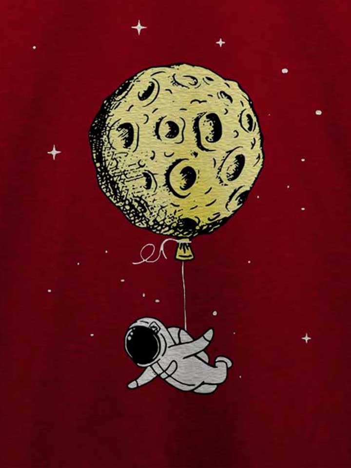 astronaut-baloon-t-shirt bordeaux 4