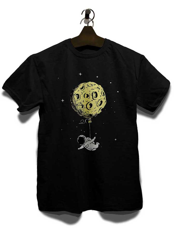 astronaut-baloon-t-shirt schwarz 3