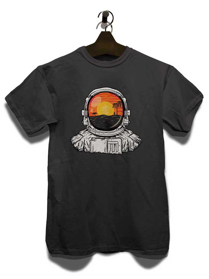 astronaut-beach-t-shirt dunkelgrau 3
