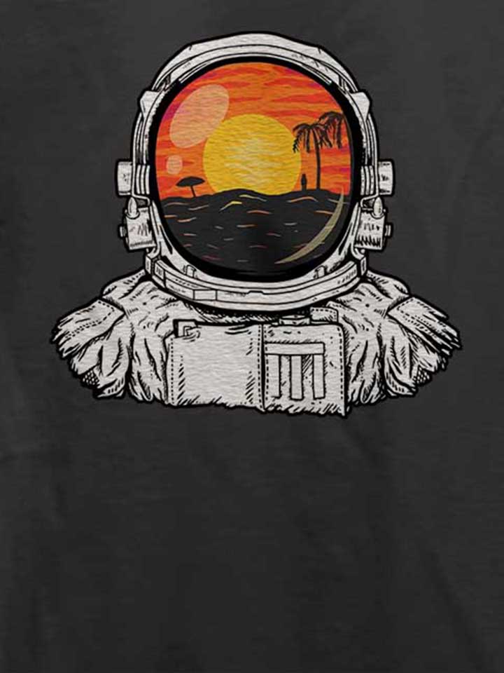 astronaut-beach-t-shirt dunkelgrau 4