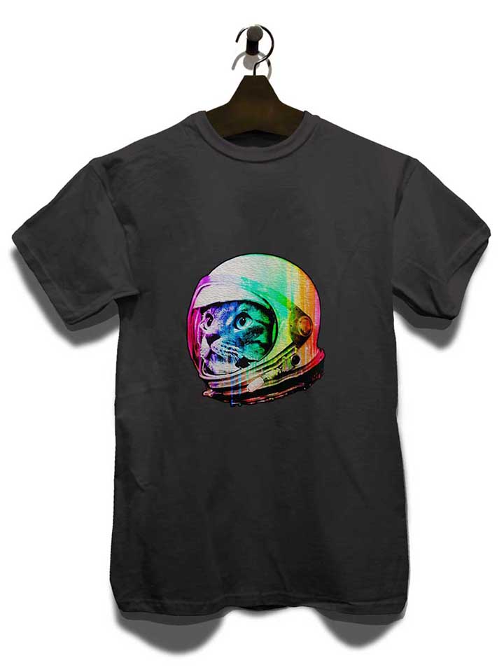 astronaut-cat-02-t-shirt dunkelgrau 3