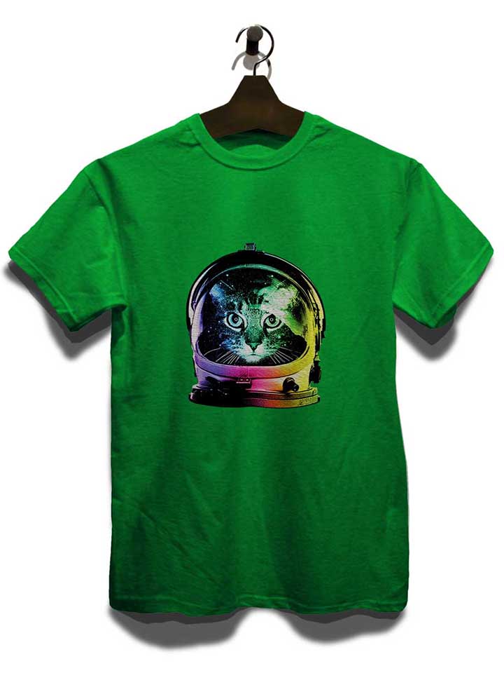 astronaut-cat-t-shirt gruen 3