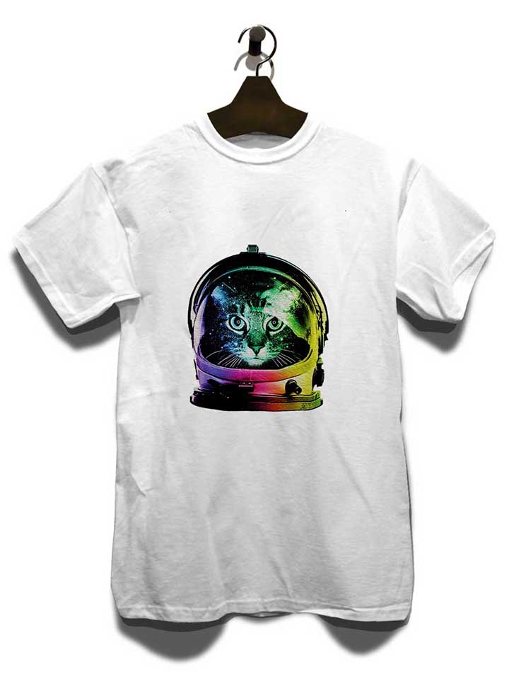 astronaut-cat-t-shirt weiss 3