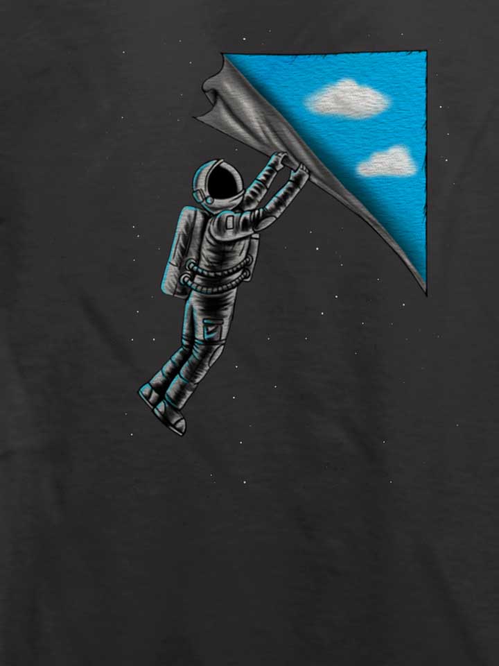 astronaut-open-the-sky-t-shirt dunkelgrau 4
