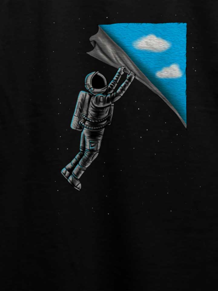 astronaut-open-the-sky-t-shirt schwarz 4
