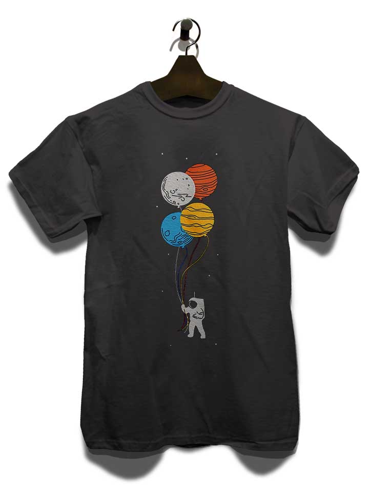 astronaut-planet-baloons-t-shirt dunkelgrau 3
