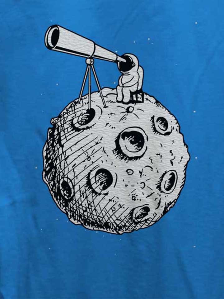 astronaut-teleskop-damen-t-shirt royal 4