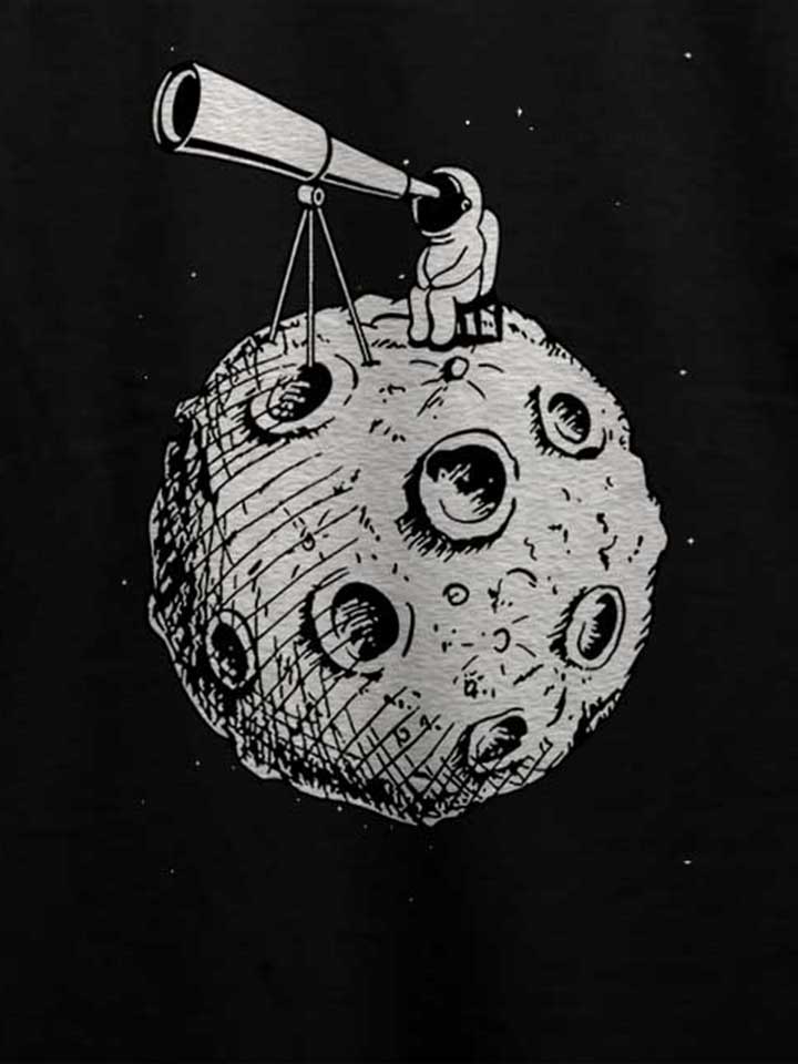 astronaut-teleskop-t-shirt schwarz 4