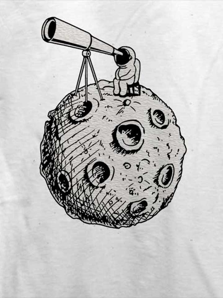 astronaut-teleskop-t-shirt weiss 4