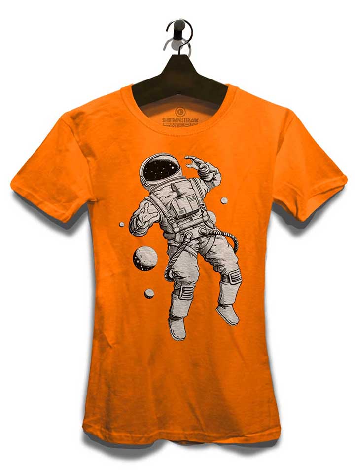 astronaut-damen-t-shirt orange 3