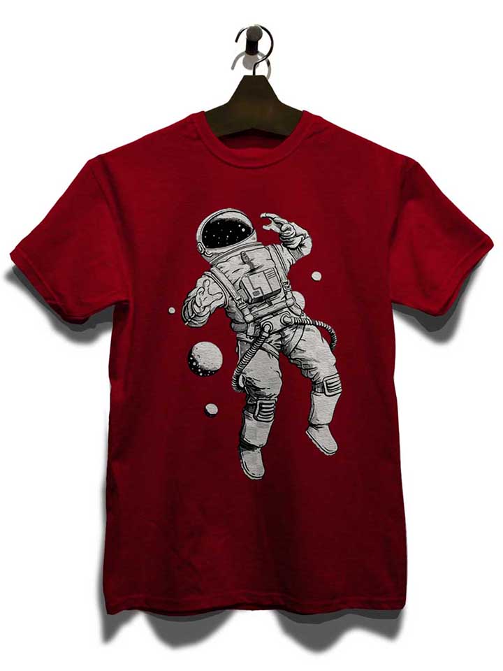astronaut-t-shirt bordeaux 3