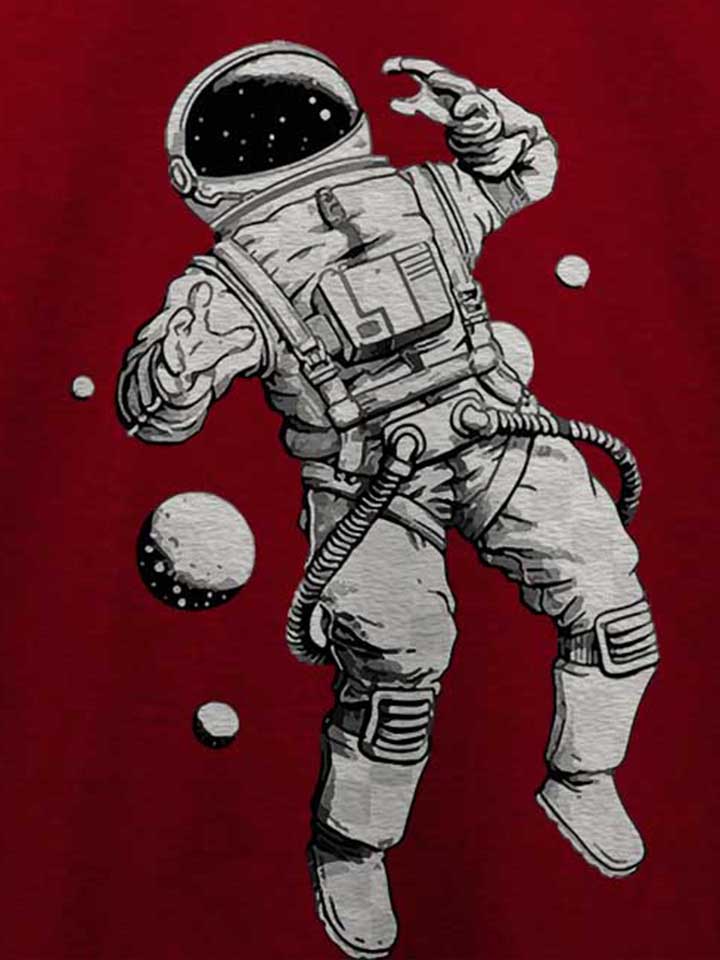 astronaut-t-shirt bordeaux 4