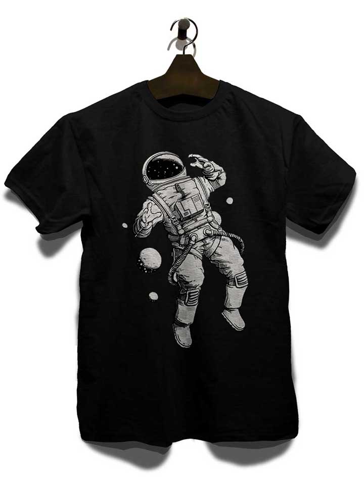 astronaut-t-shirt schwarz 3