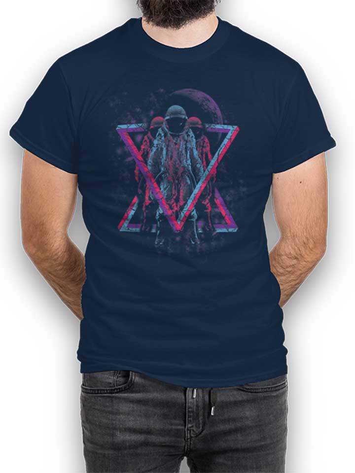 Astronomical T-Shirt dunkelblau L