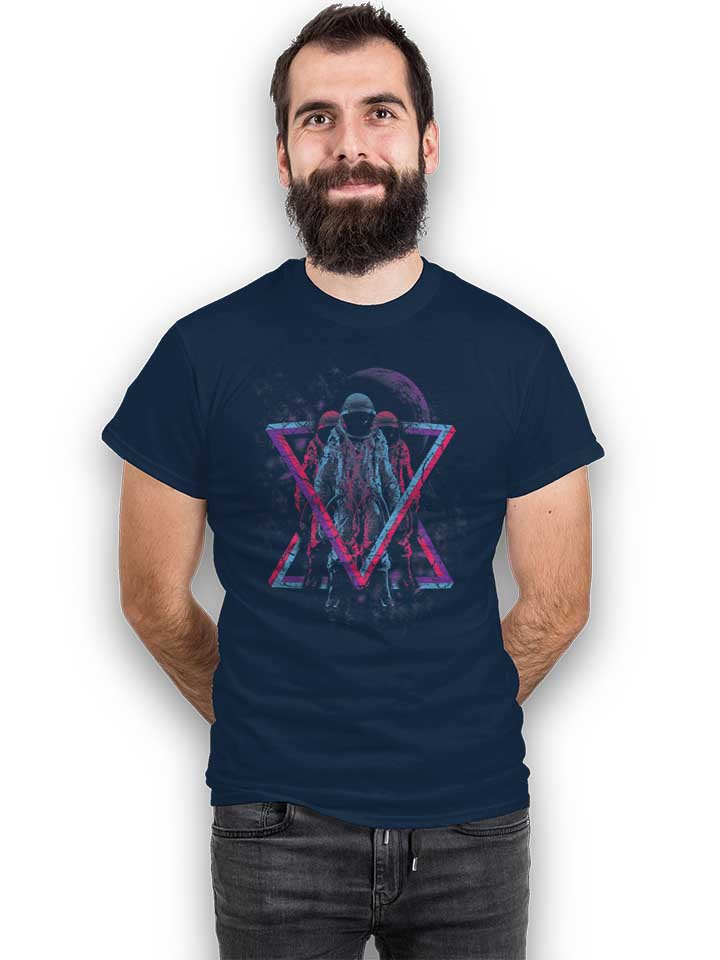 astronomical-t-shirt dunkelblau 2