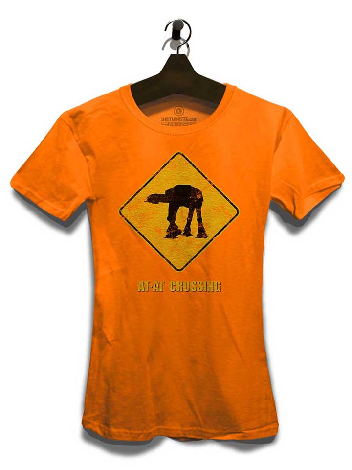 at-at-crossing-vintage-damen-t-shirt orange 3