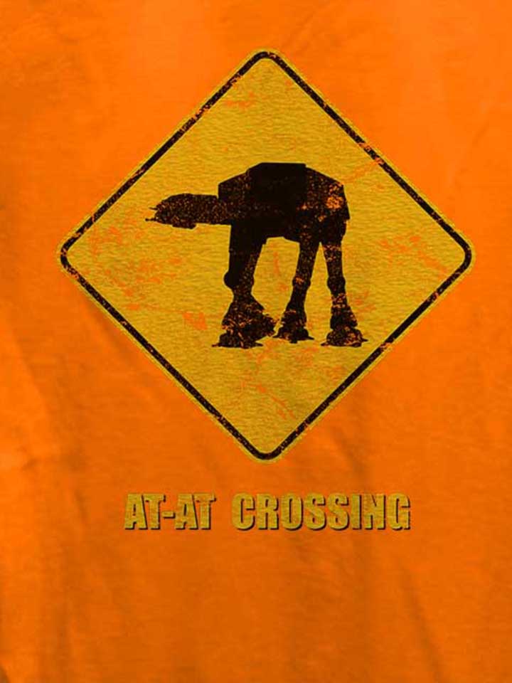 at-at-crossing-vintage-damen-t-shirt orange 4