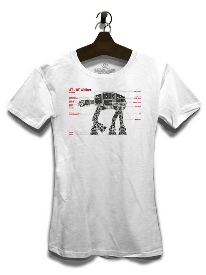 at-walker-specifications-damen-t-shirt weiss 3