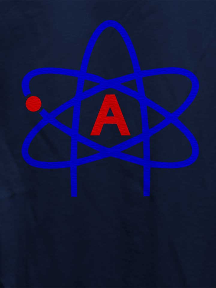 atheist-symbol-damen-t-shirt dunkelblau 4
