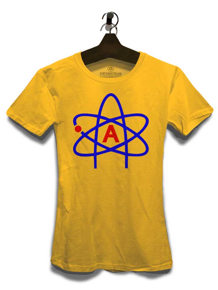 atheist-symbol-damen-t-shirt gelb 3