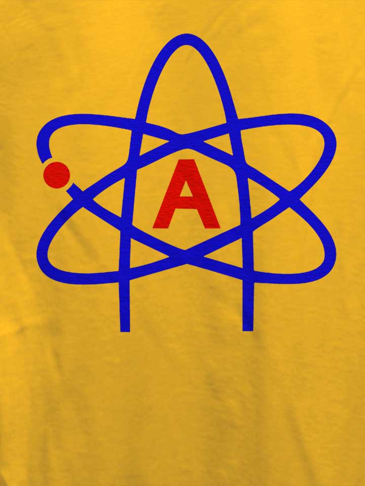 atheist-symbol-damen-t-shirt gelb 4