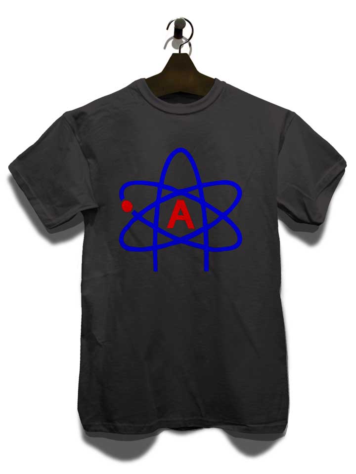 atheist-symbol-t-shirt dunkelgrau 3