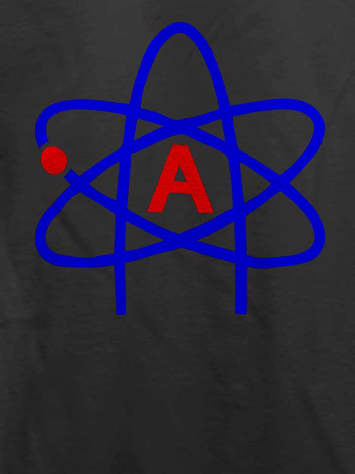 atheist-symbol-t-shirt dunkelgrau 4