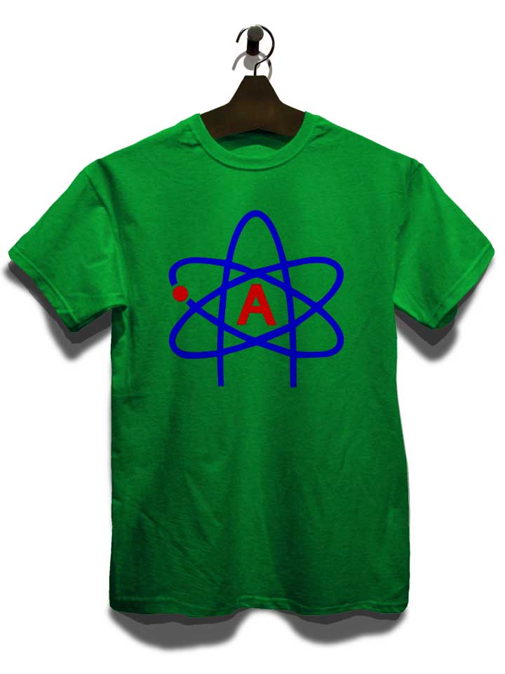 atheist-symbol-t-shirt gruen 3
