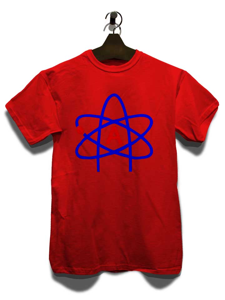 atheist-symbol-t-shirt rot 3