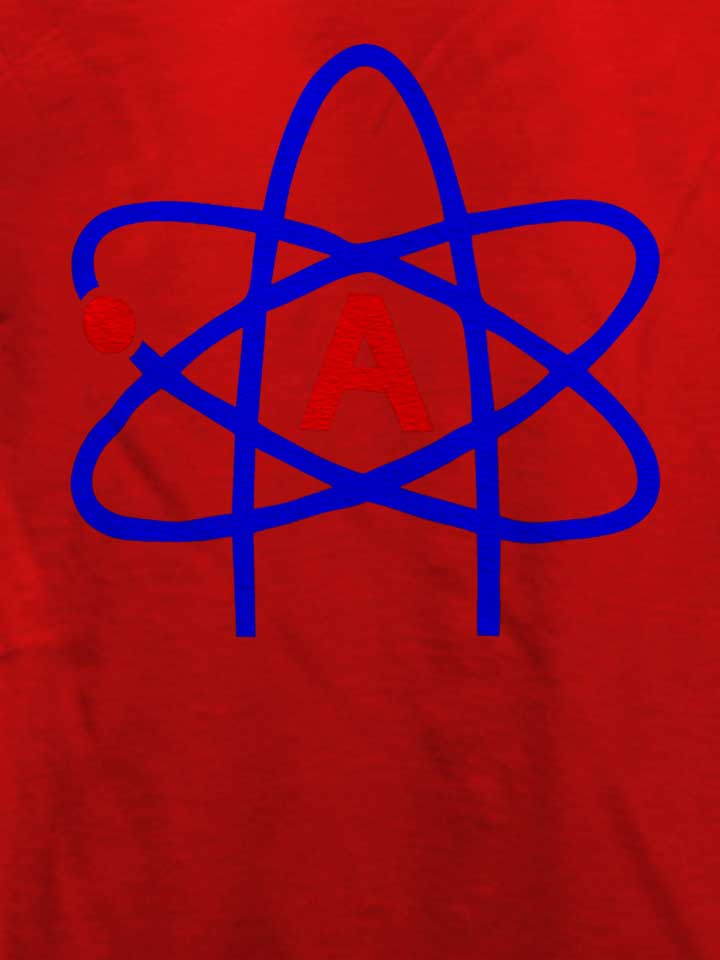 atheist-symbol-t-shirt rot 4