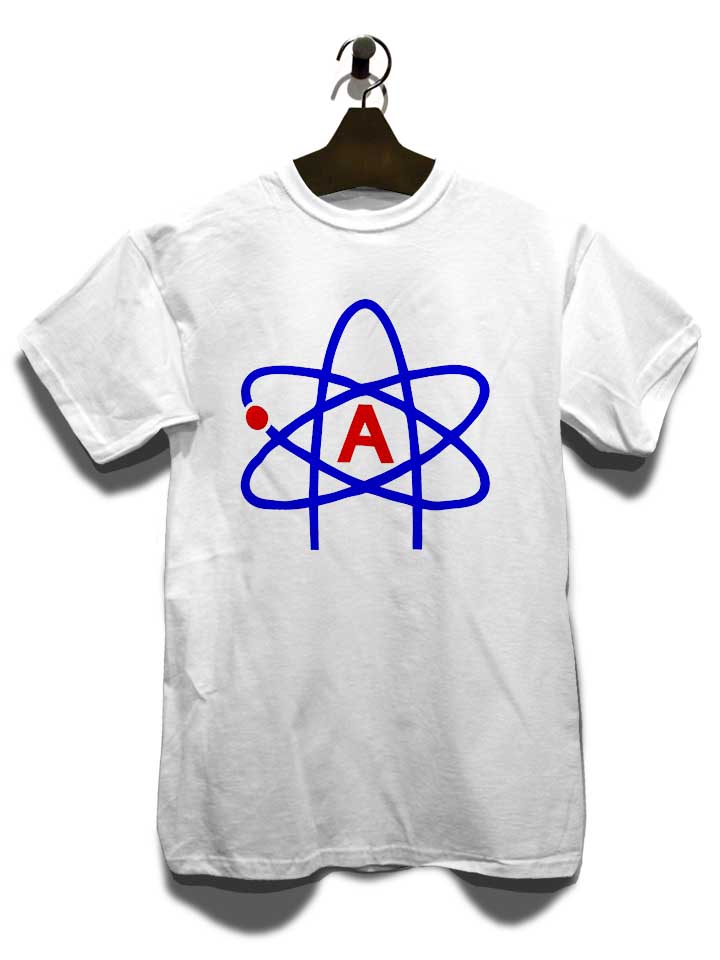 atheist-symbol-t-shirt weiss 3
