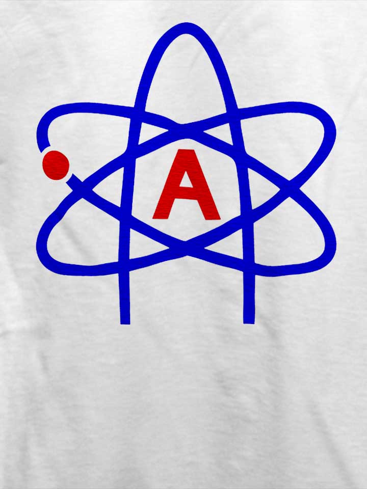 atheist-symbol-t-shirt weiss 4