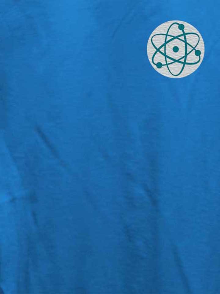 atom-logo-chest-print-damen-t-shirt royal 4